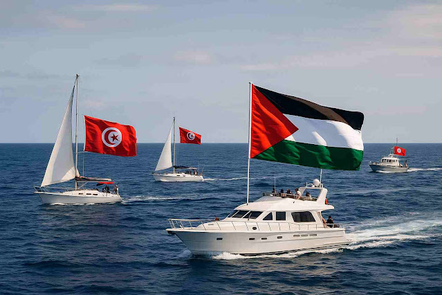 تونس: تعبئة شعبية لاستقبال أسطول الصمود العالمي